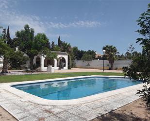 Swimming pool of House or chalet for sale in Elche / Elx  with Air Conditioner