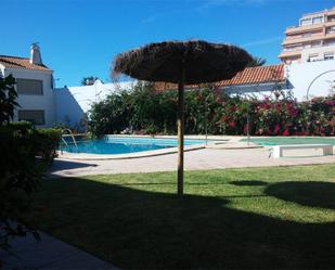 Swimming pool of Duplex for sale in Roquetas de Mar  with Air Conditioner