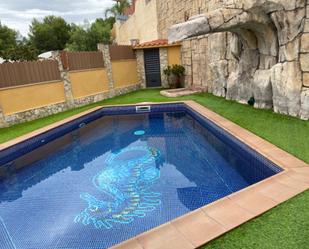 Swimming pool of House or chalet for sale in  Tarragona Capital  with Air Conditioner, Terrace and Swimming Pool