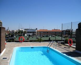 Swimming pool of Flat for sale in  Madrid Capital  with Air Conditioner