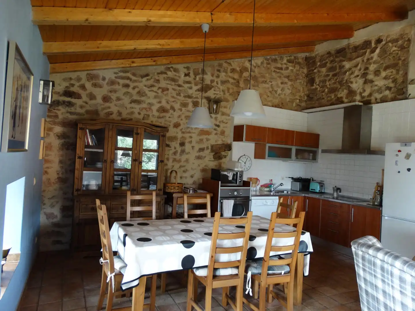 Kitchen of Country homes for sale in Tinieblas de la Sierra  with Private garden, Furnished and Oven