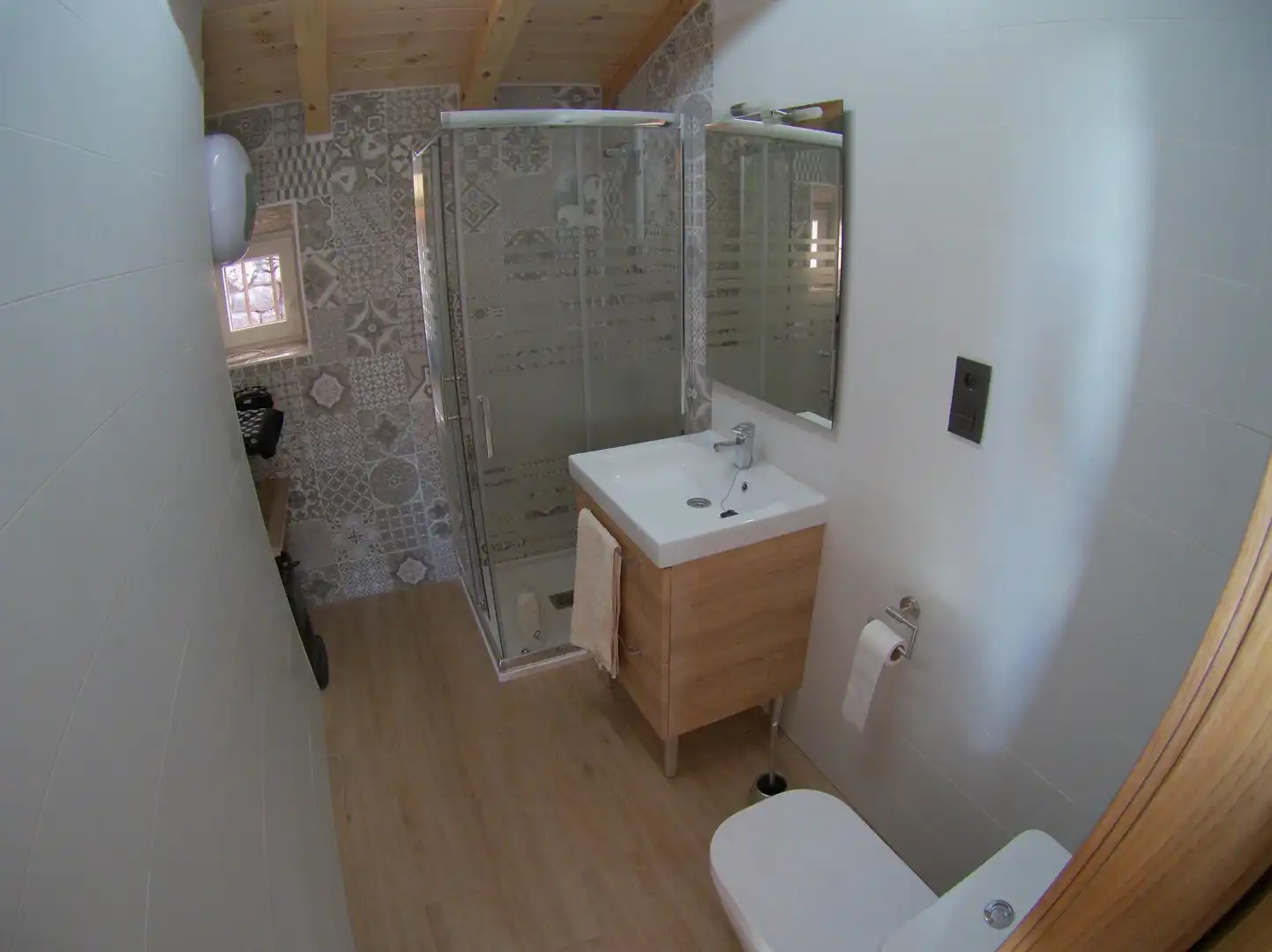 Bathroom of Country homes for sale in Tinieblas de la Sierra  with Private garden, Furnished and Oven
