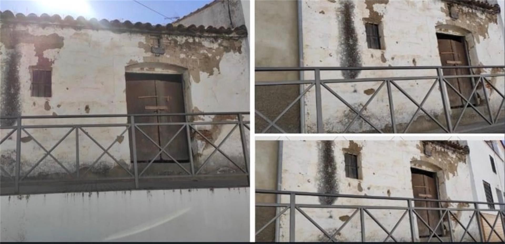 Exterior view of Single-family semi-detached for sale in Fuente de Cantos