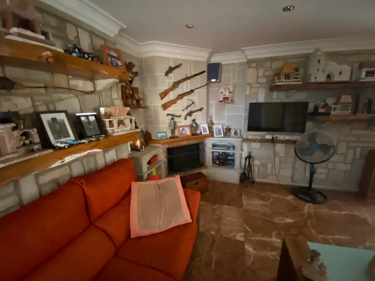 Sala d'estar de Casa o xalet en venda en Altafulla amb Terrassa, Piscina i Balcó