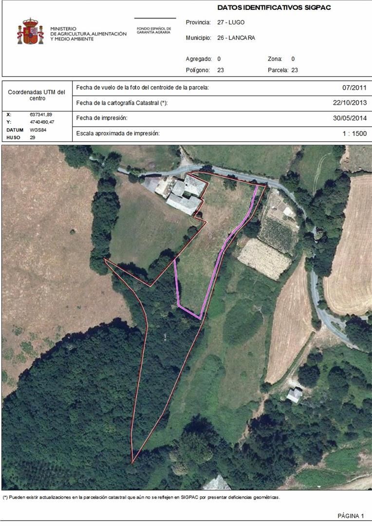 Planta baixa en venda en Láncara amb Jardí privat