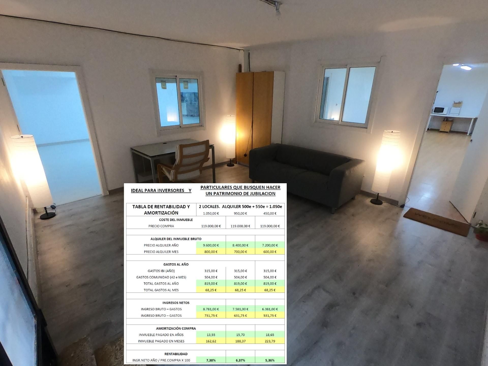 Planta baja for sale in  Barcelona Capital