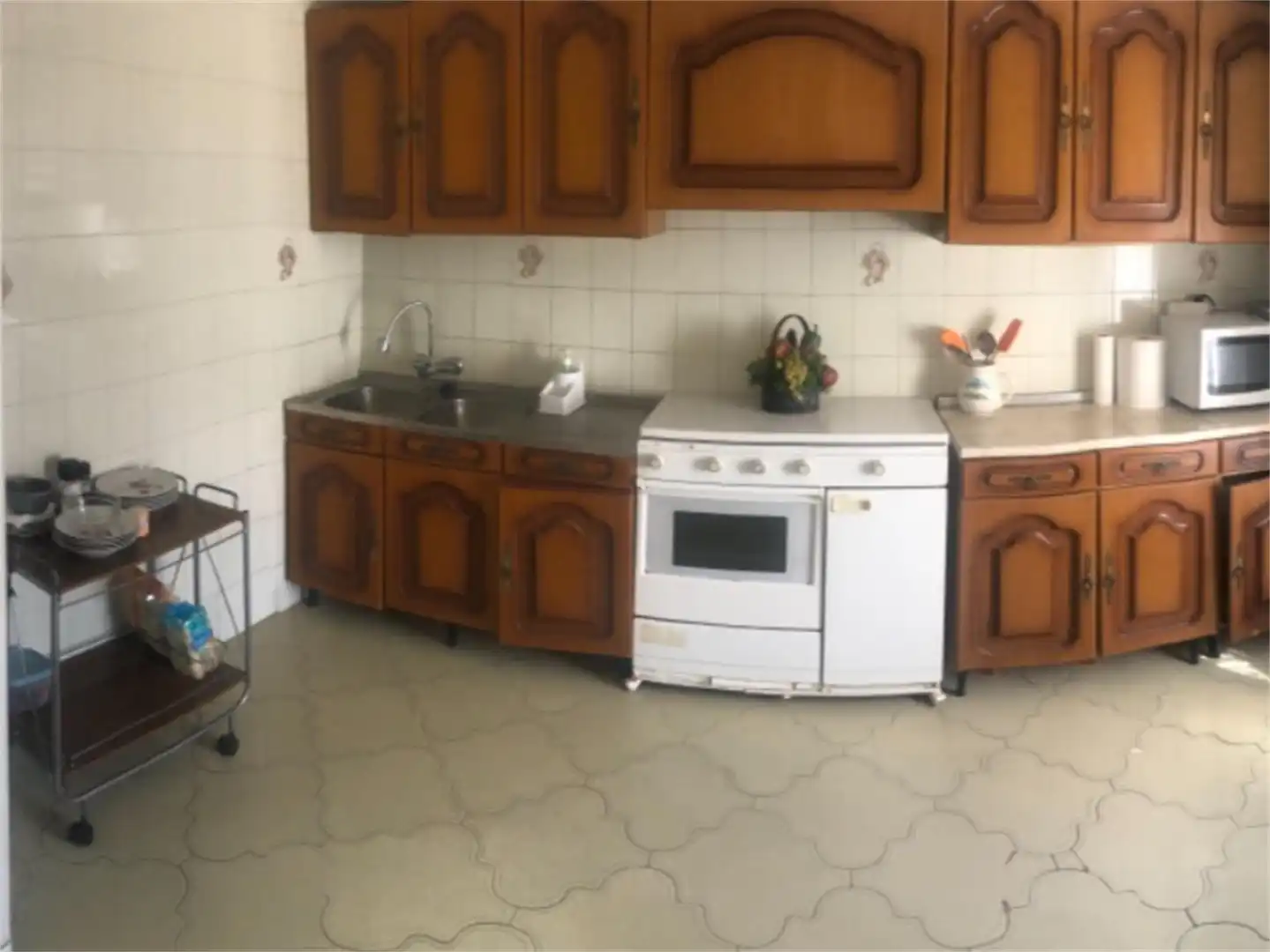 Casa adosada en venta en Calle San Isidro, 121, Granja de Torrehermosa Cocina de Casa adosada en venta en Granja de Torrehermosa con Jardín privado, Terraza y Trastero