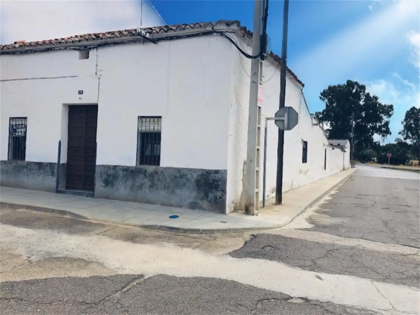 Casa adosada en venta en Calle San Isidro, 121, Granja de Torrehermosa Vista exterior de Casa adosada en venta en Granja de Torrehermosa con Jardín privado, Terraza y Trastero