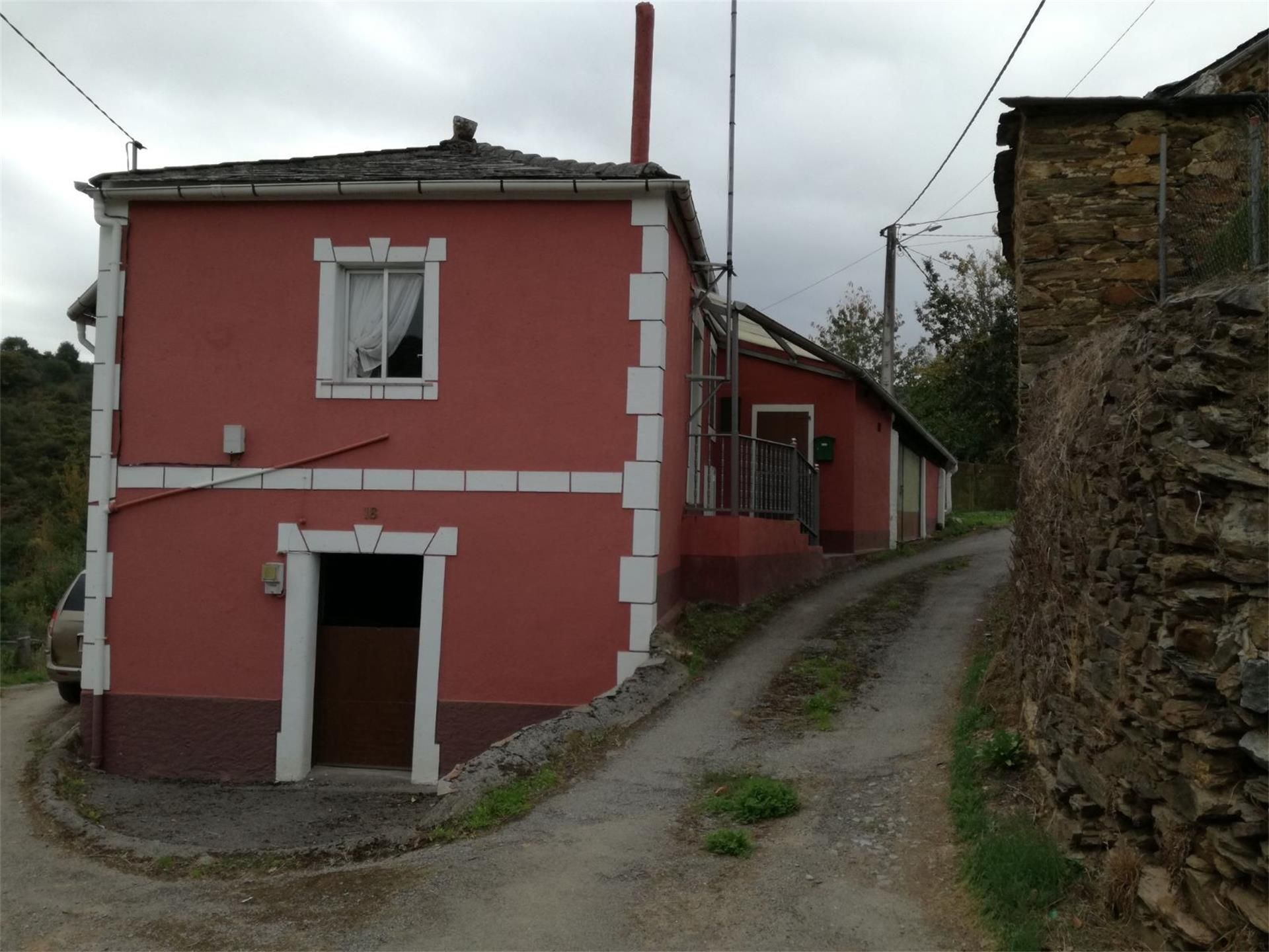 Exterior view of House or chalet for sale in Becerreá  with Private garden, Terrace and Storage room