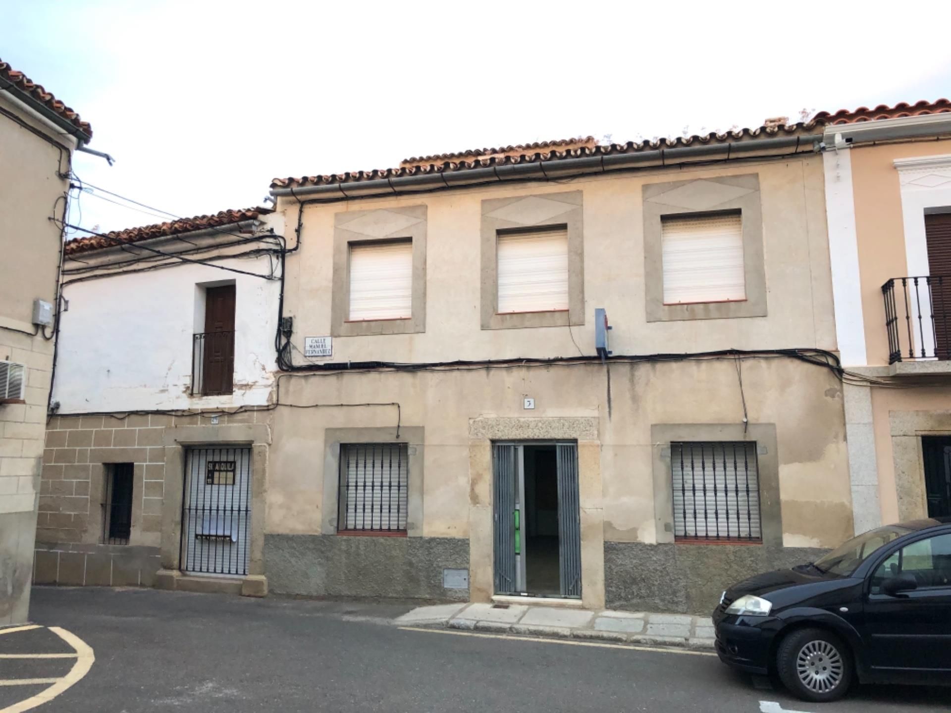 Exterior view of Planta baja for sale in Garrovillas de Alconétar  with Terrace, Storage room and Balcony
