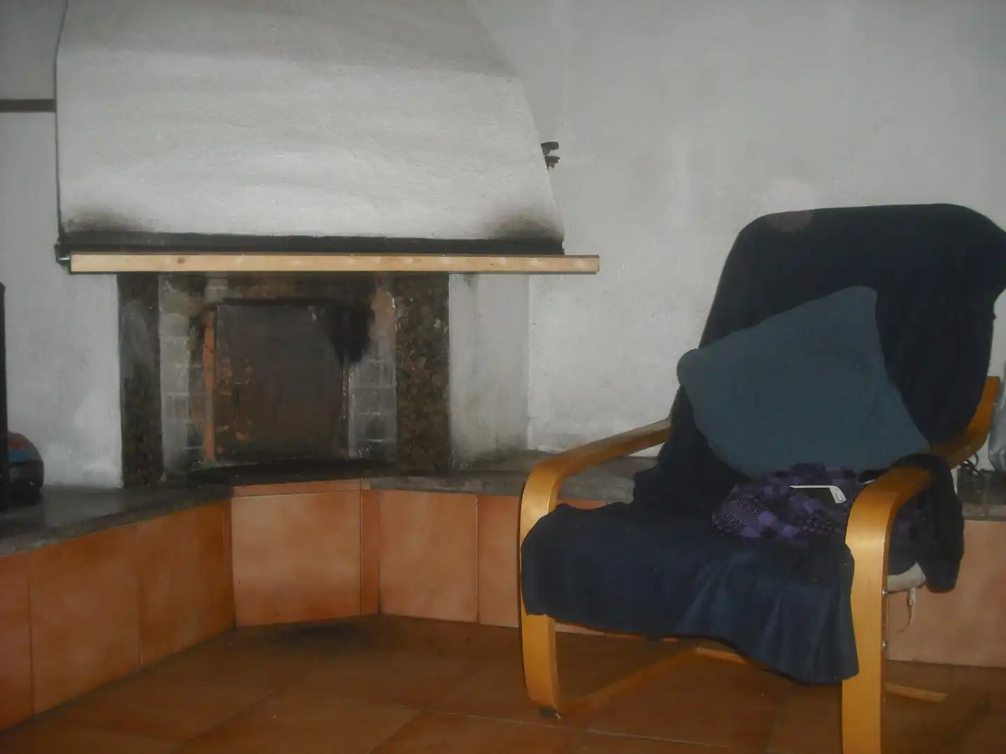 Finca rústica en venda a C-37, Santa Maria de Miralles Sala d'estar de Finca rústica en venda en Santa Maria de Miralles amb Parquet i Piscina