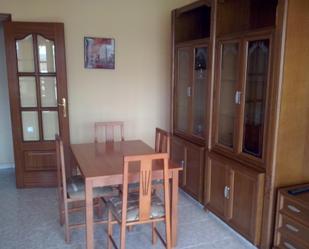 Dining room of Flat for sale in  Lleida Capital  with Heating, Parquet flooring and Furnished