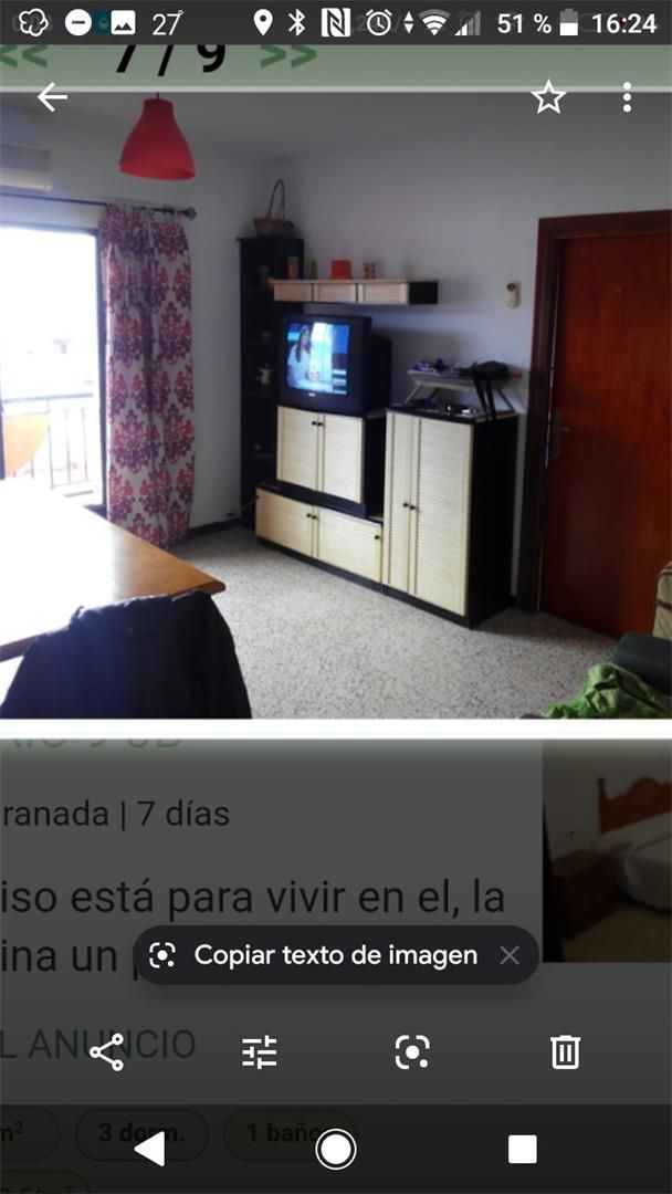 Bedroom of Flat for sale in Motril  with Air Conditioner, Storage room and Washing machine