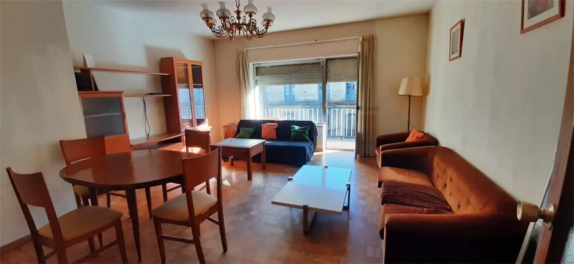 Living room of Flat for sale in Béjar  with Heating, Parquet flooring and Terrace