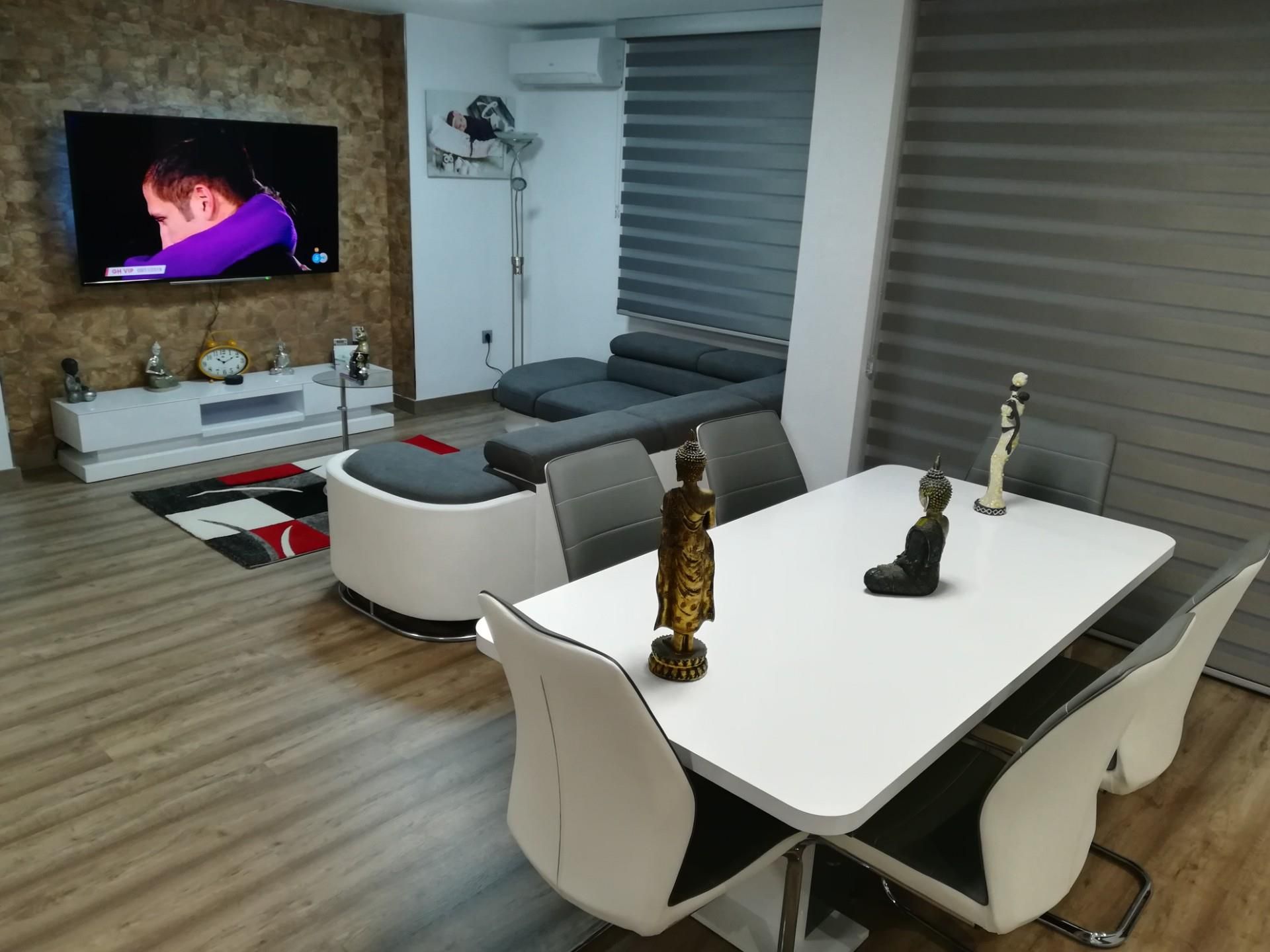 Living room of Duplex for sale in Ibi  with Air Conditioner and Balcony