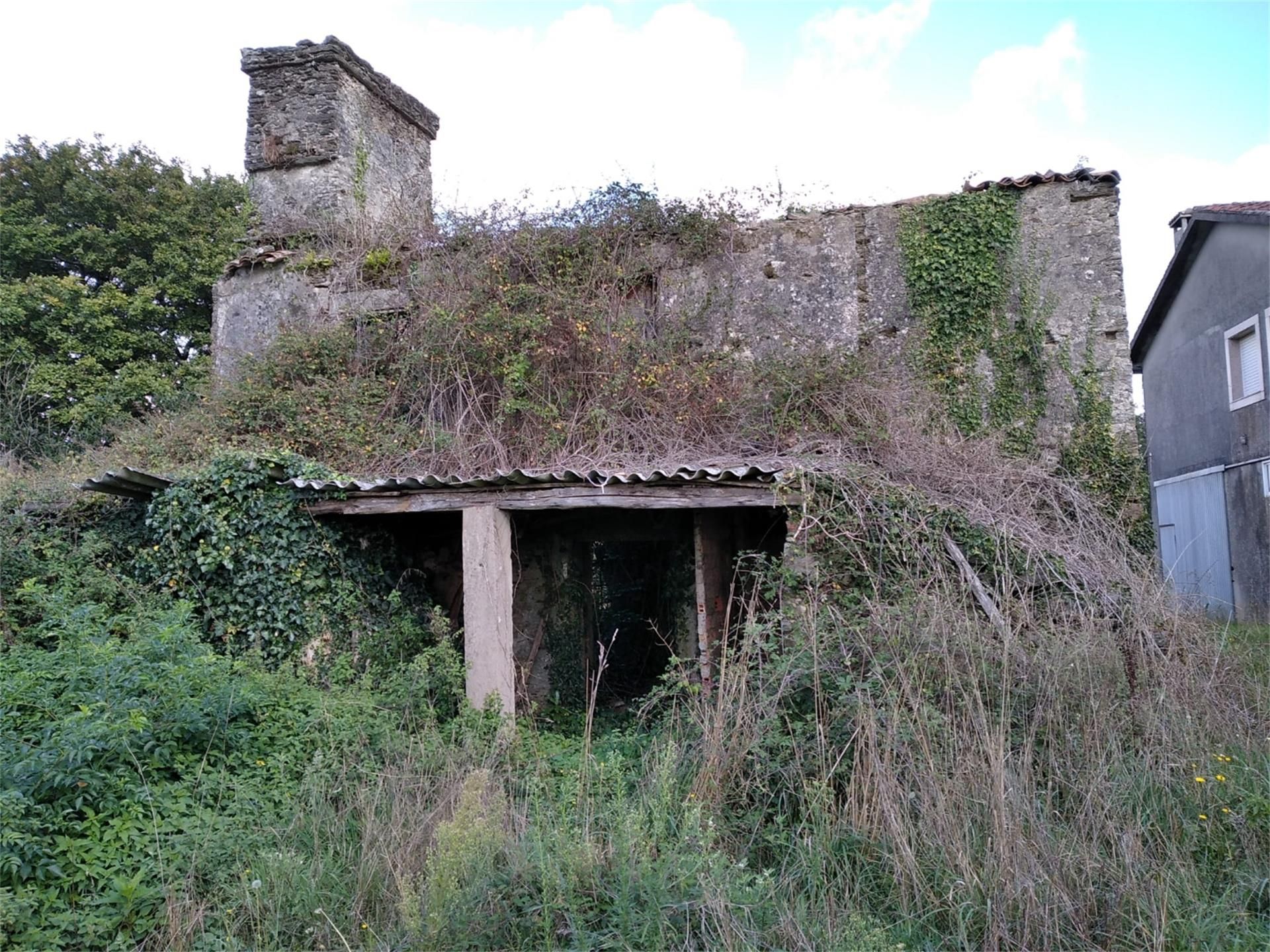 Vista exterior de Finca rústica en venda en Santiago de Compostela 