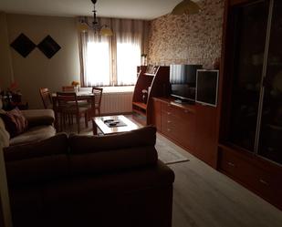 Living room of Flat for sale in Cercedilla  with Heating, Parquet flooring and Storage room