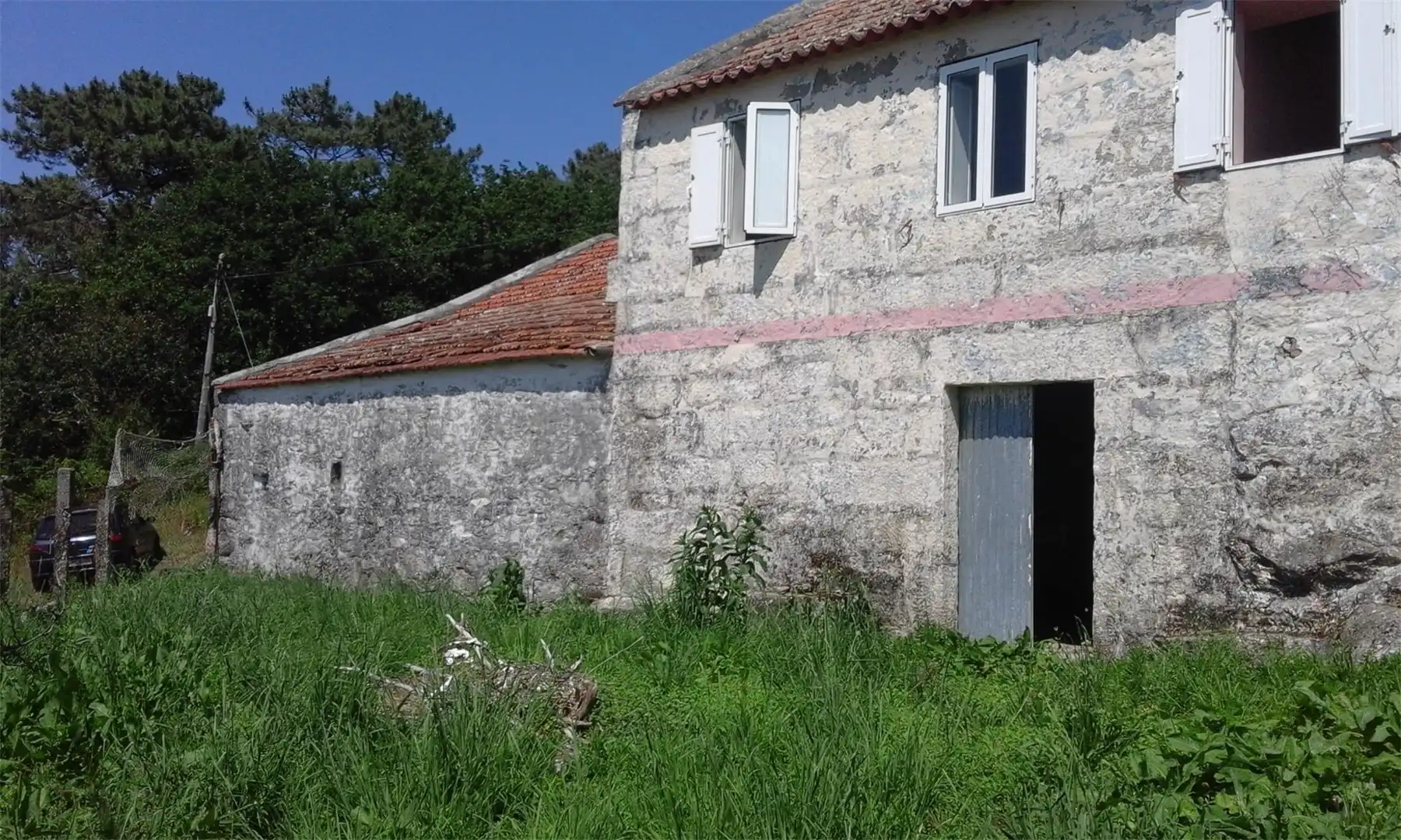 Vista exterior de Finca rústica en venda en Marín amb Terrassa i Balcó