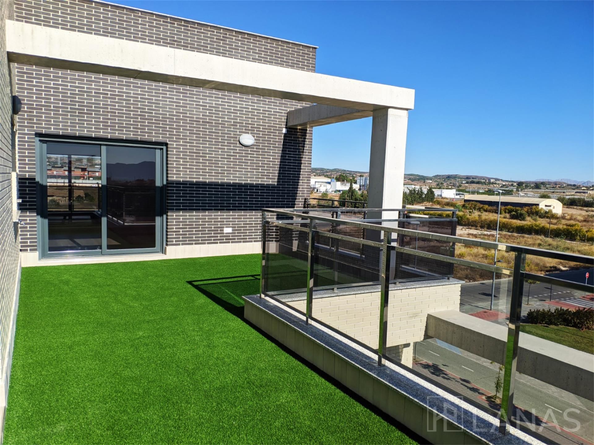 Terrace of Attic for sale in  Murcia Capital  with Parquet flooring, Terrace and Solar energy
