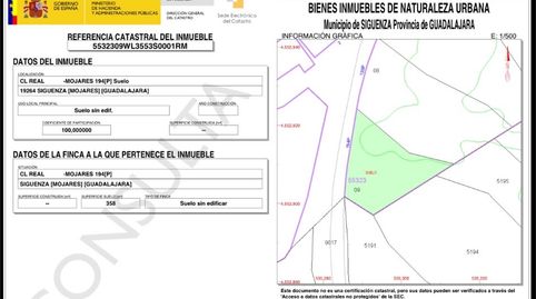 Foto 2 de Terreno en venta en Calle Real, Sigüenza, Guadalajara