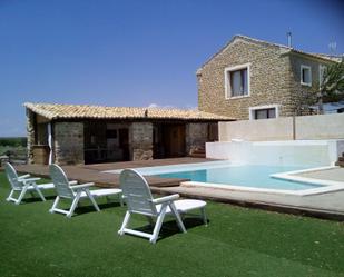 Schwimmbecken von Country house zum verkauf in Alcalá de Gurrea mit Terrasse, Schwimmbad und Balkon