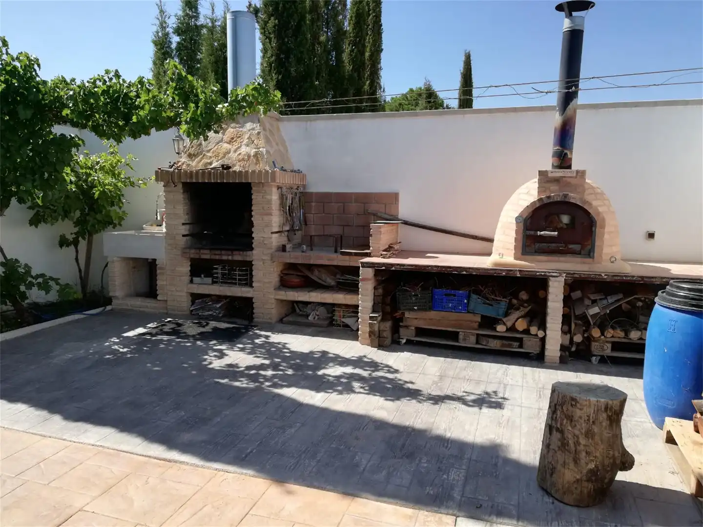 Terrassa de Casa o xalet en venda en Albacete amb Aire condicionat, Calefacció i Jardí privat