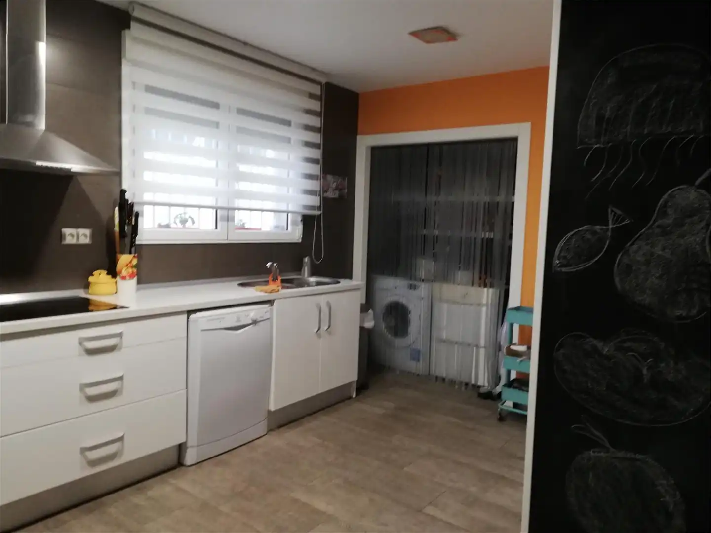 Cuina de Casa o xalet en venda en Albacete amb Aire condicionat, Calefacció i Jardí privat