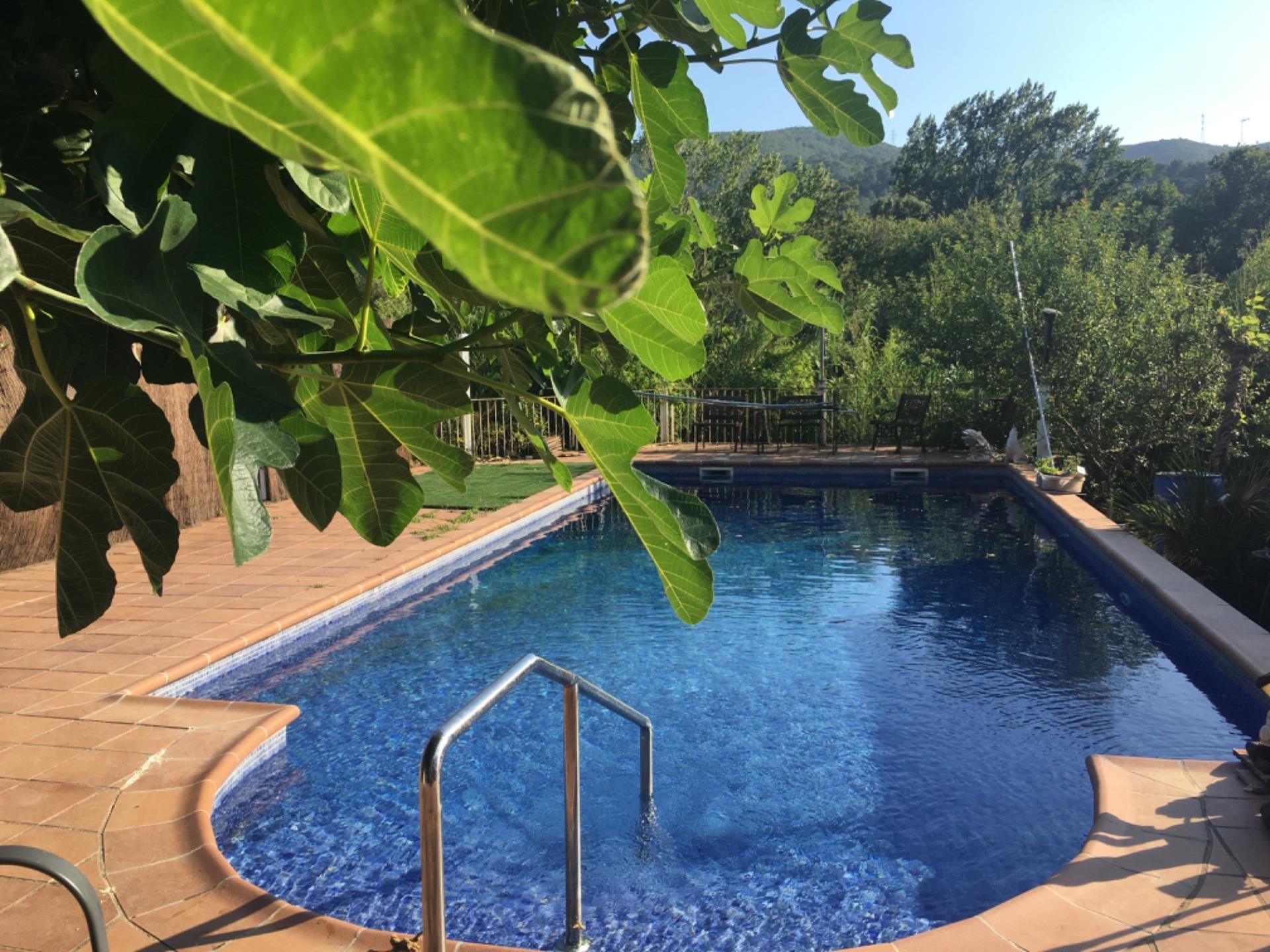 Piscina de Casa o chalet en venta en Sant Fost de Campsentelles