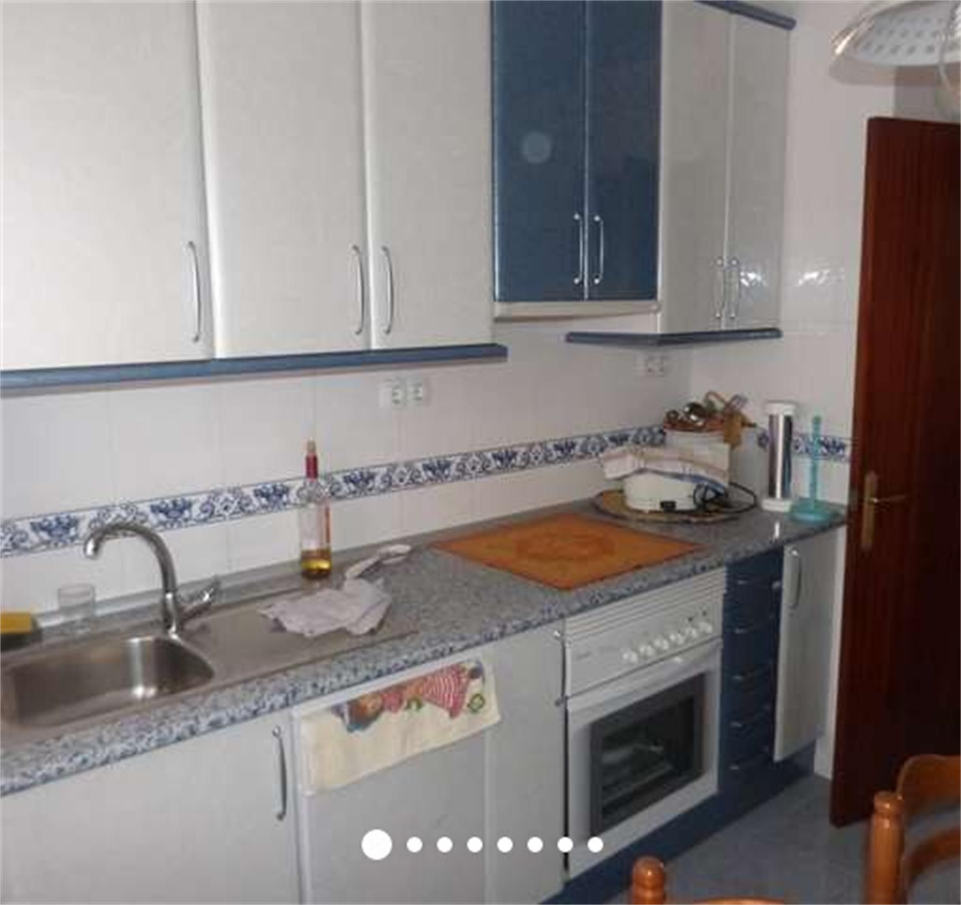 Cocina de Piso en venta en Bilbao  con Calefacción, Parquet y Amueblado