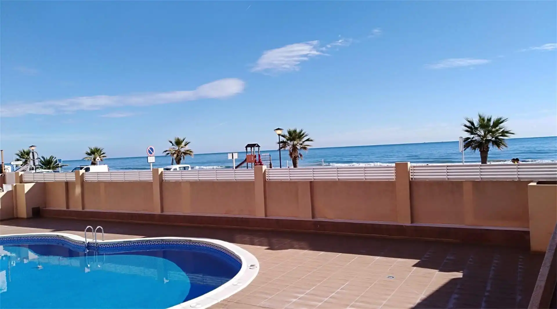 Apartments for sale in Paseo Marítimo del Mediterráneo, Balneario Swimming pool of Apartments for sale in Oropesa del Mar / Orpesa with Air Conditioner and Swimming Pool