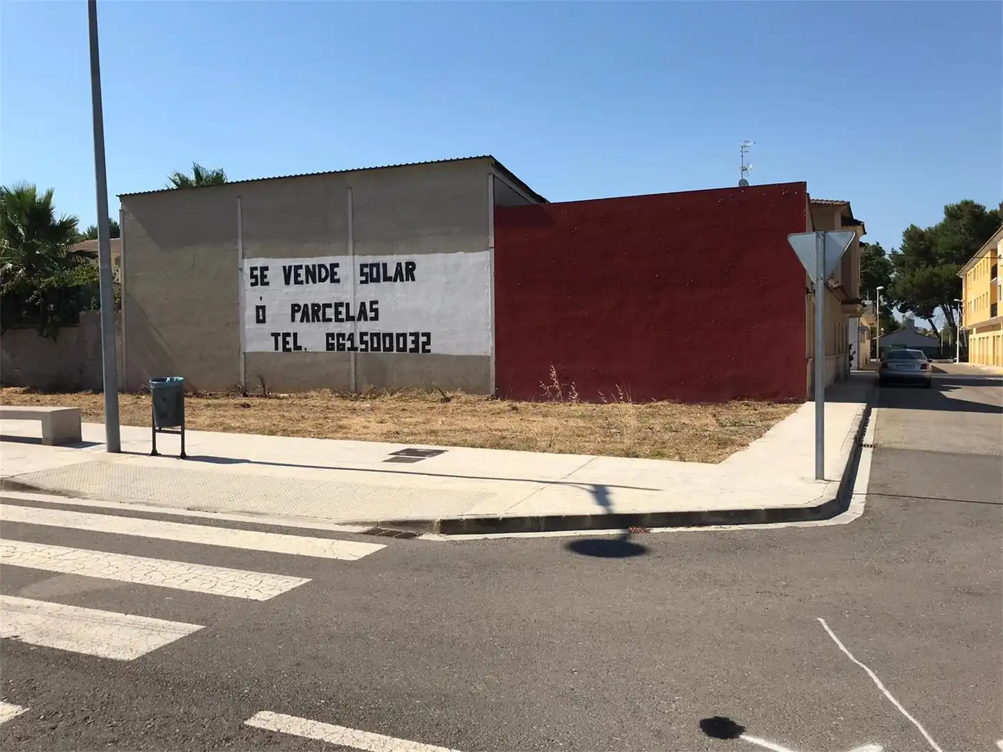 Exterior view of Constructible Land for sale in Llombai