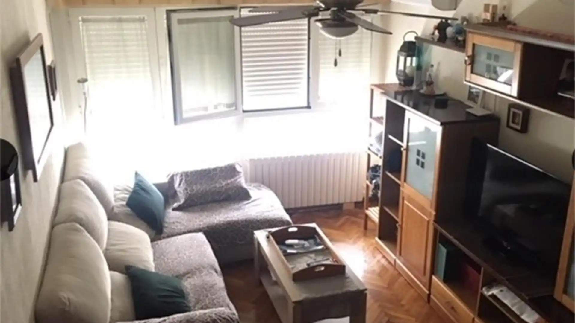 Sala de estar de Piso en venta en Bilbao  con Amueblado