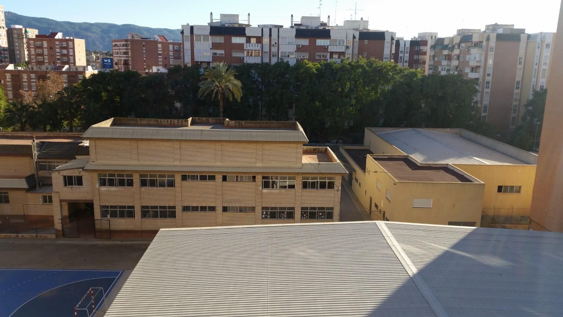 Vista exterior de Pis en venda en  Murcia Capital amb Aire condicionat, Moblat i Forn