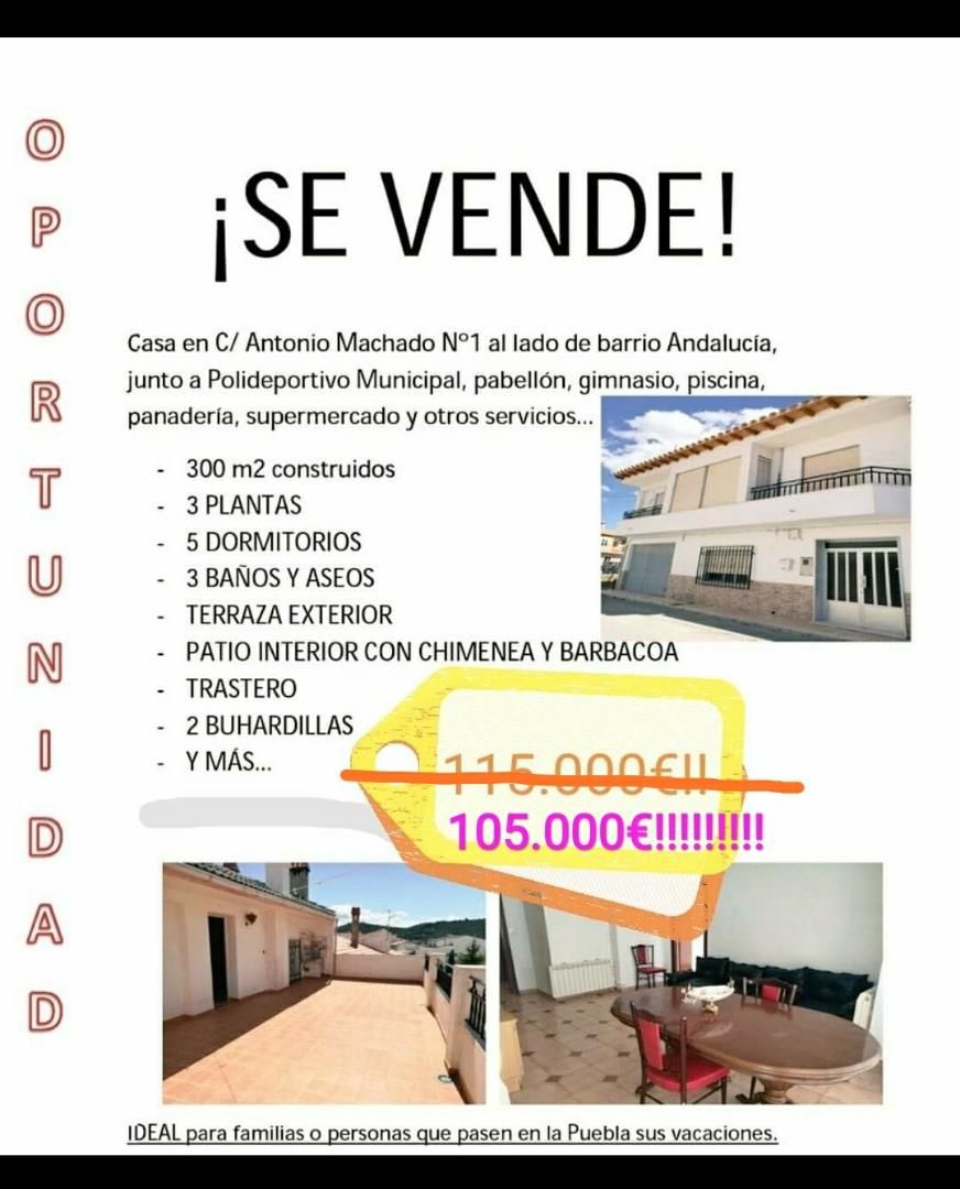 House or chalet for sale in Puebla de Don Fadrique  with Terrace and Balcony
