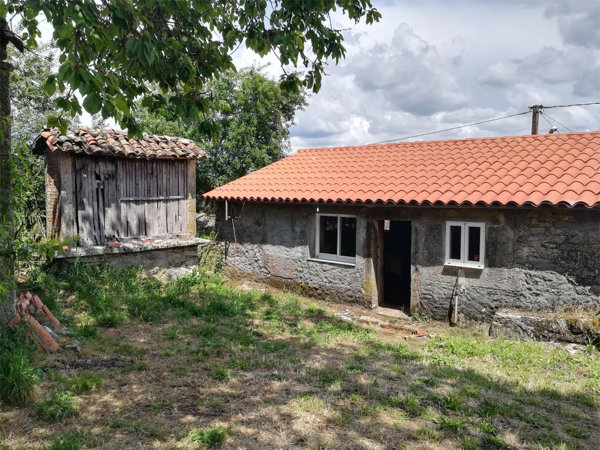 Vista exterior de Casa adosada en venta en Antas de Ulla