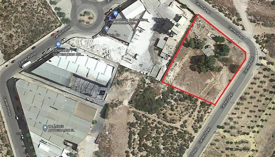 Foto 1 de Terreny industrial en venda a Calle Pego, 19a, Crevillent, Alicante