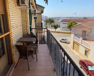 Balcony of Flat for sale in Marmolejo  with Air Conditioner, Storage room and Furnished