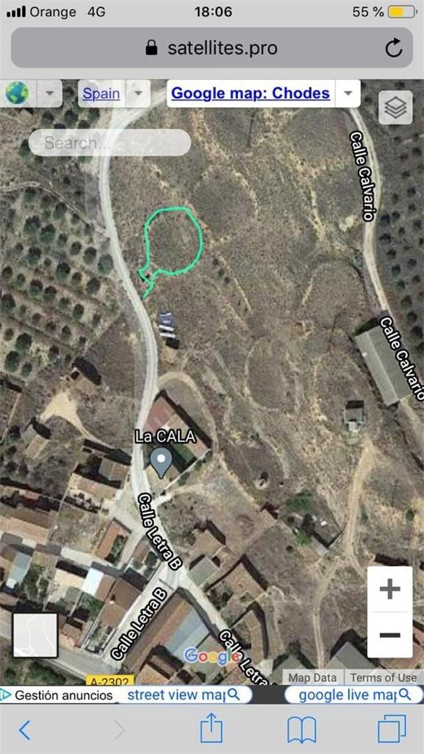 Exterior view of Non-constructible Land for sale in Chodes