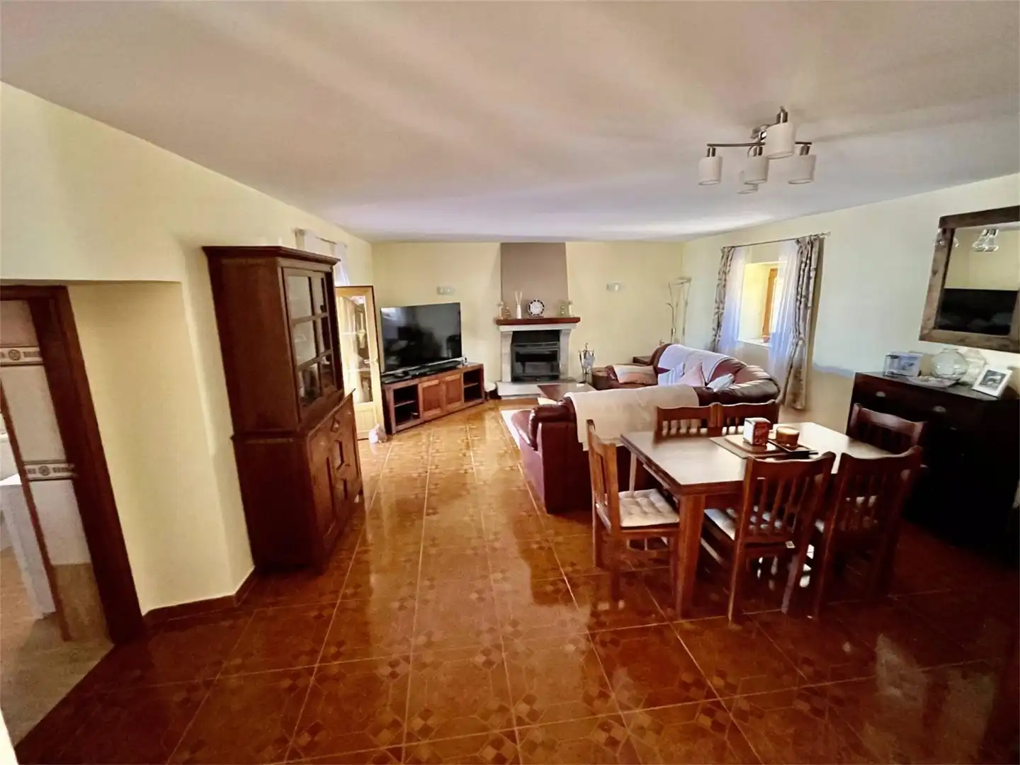 Sala d'estar de Casa o xalet en venda en Porto do Son amb Calefacció, Jardí privat i Terrassa
