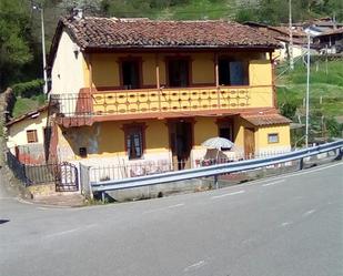 Vista exterior de Finca rústica en venda en Mieres (Asturias) amb Jardí privat, Terrassa i Traster