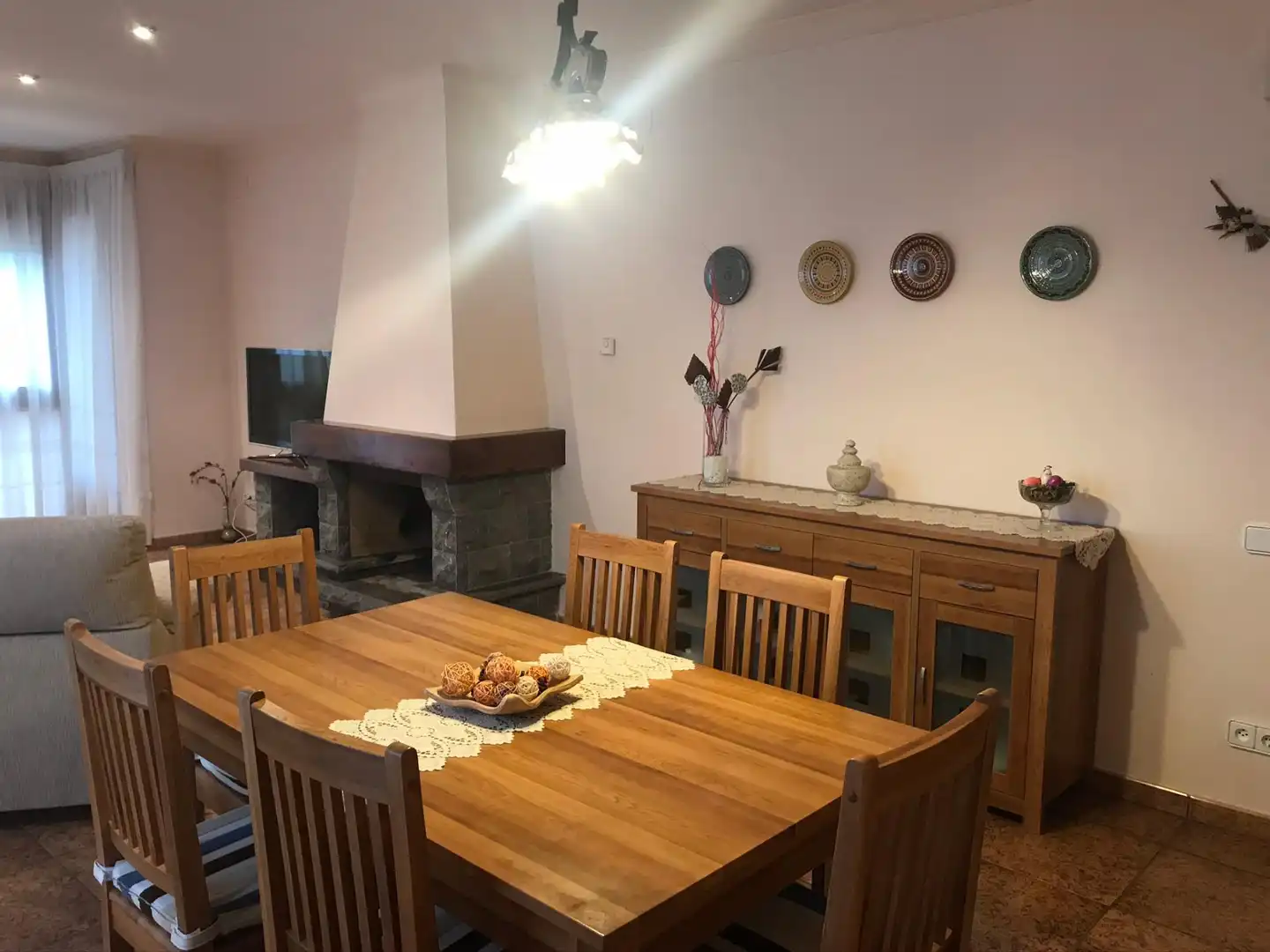 Casa o xalet en venda a Sant Llorenç Savall Menjador de Casa o xalet en venda en Sant Llorenç Savall amb Calefacció, Jardí privat i Terrassa
