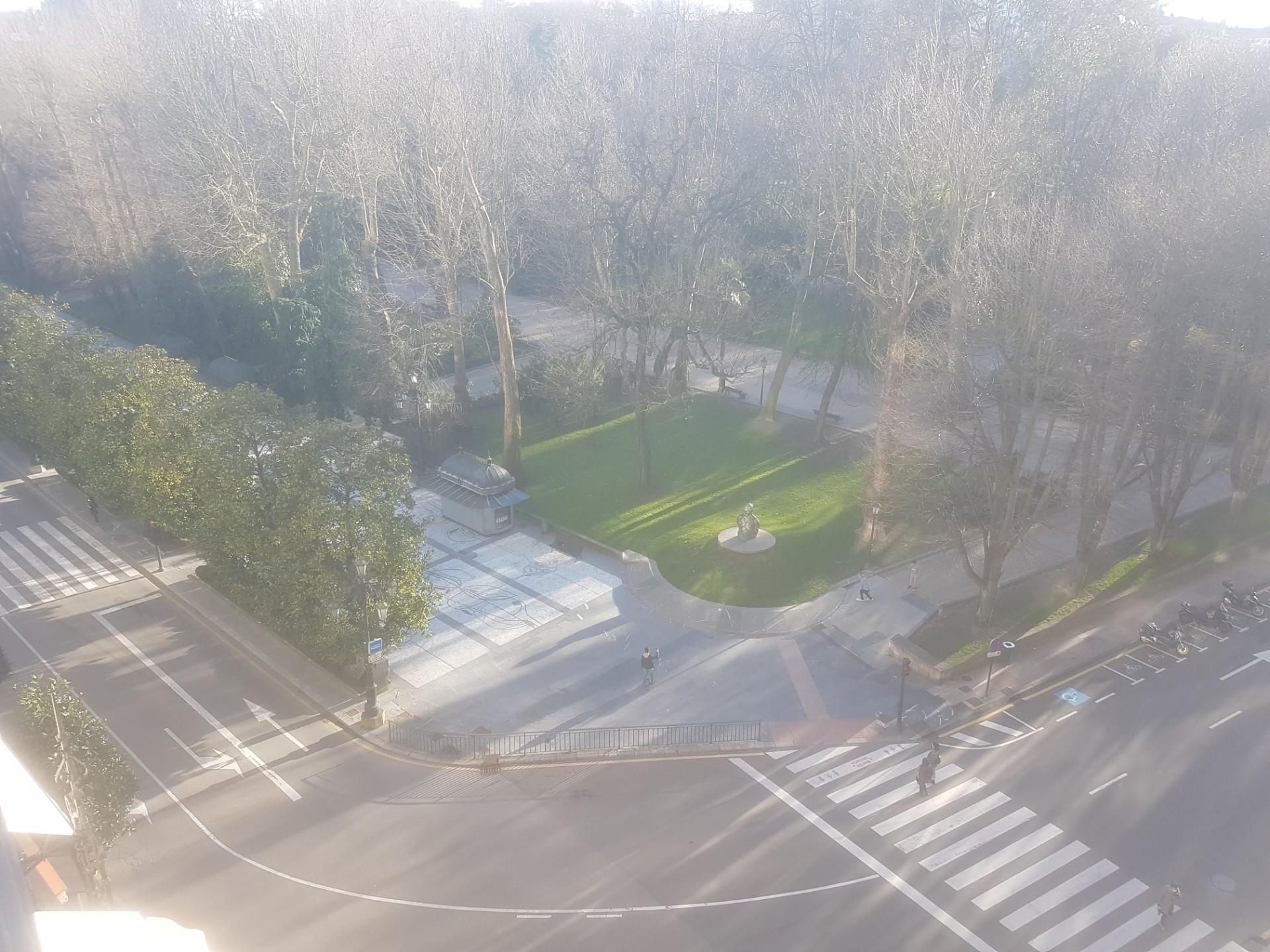 Exterior view of Flat to rent in Oviedo   with Heating, Parquet flooring and Storage room