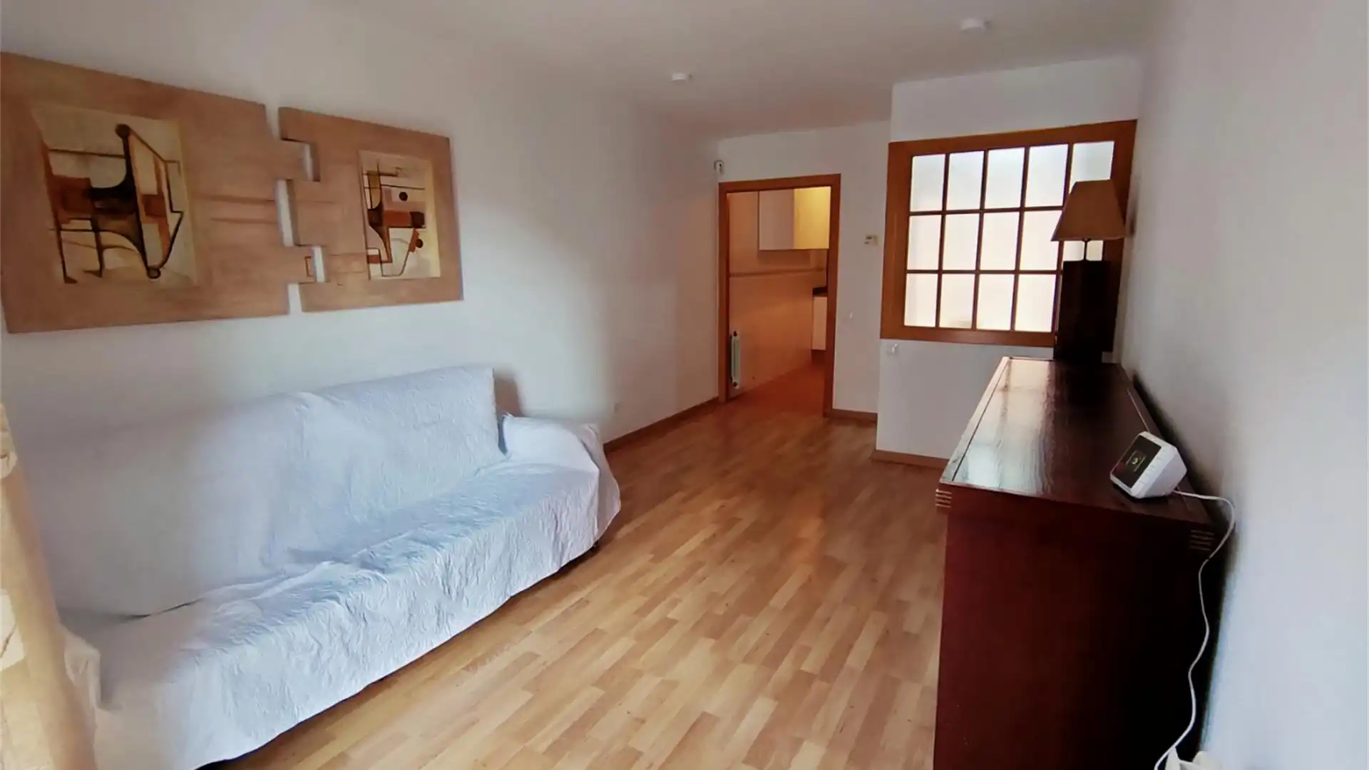 Sala d'estar de Pis en venda en Terrassa amb Calefacció, Parquet i Traster