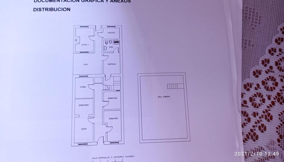 Photo 1 of Single-family semi-detached for sale in Calle Santa María, Cantalpino, Salamanca