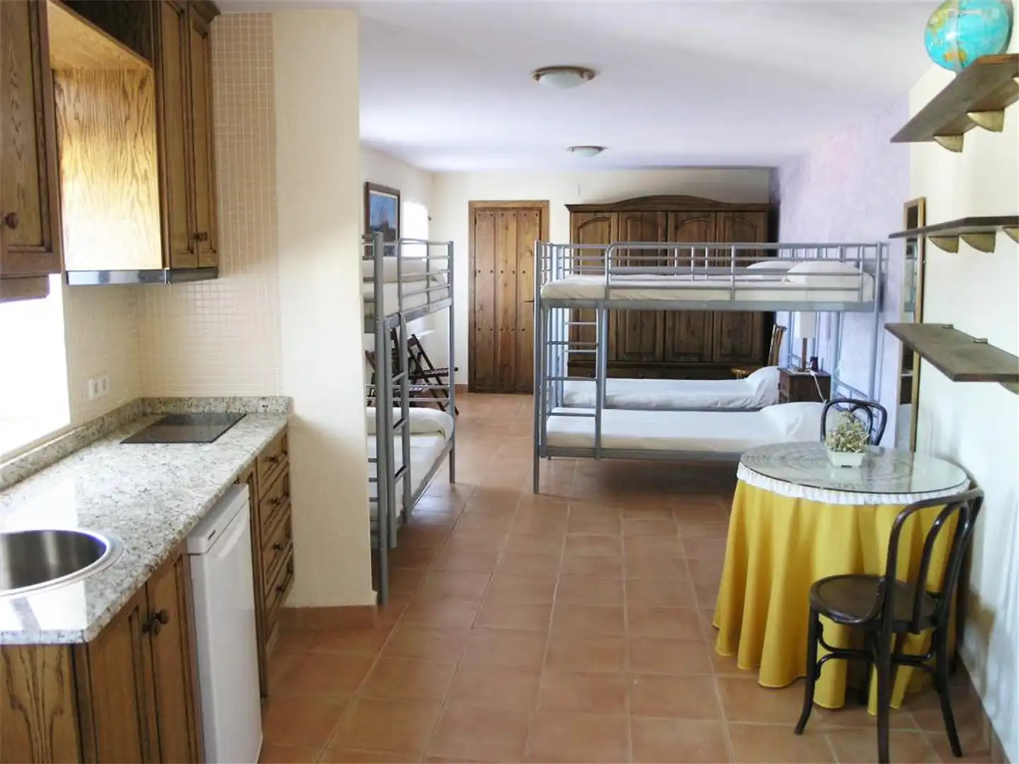 Bedroom of Houses for sale in Segura de la Sierra  with Air Conditioner, Heating and Terrace