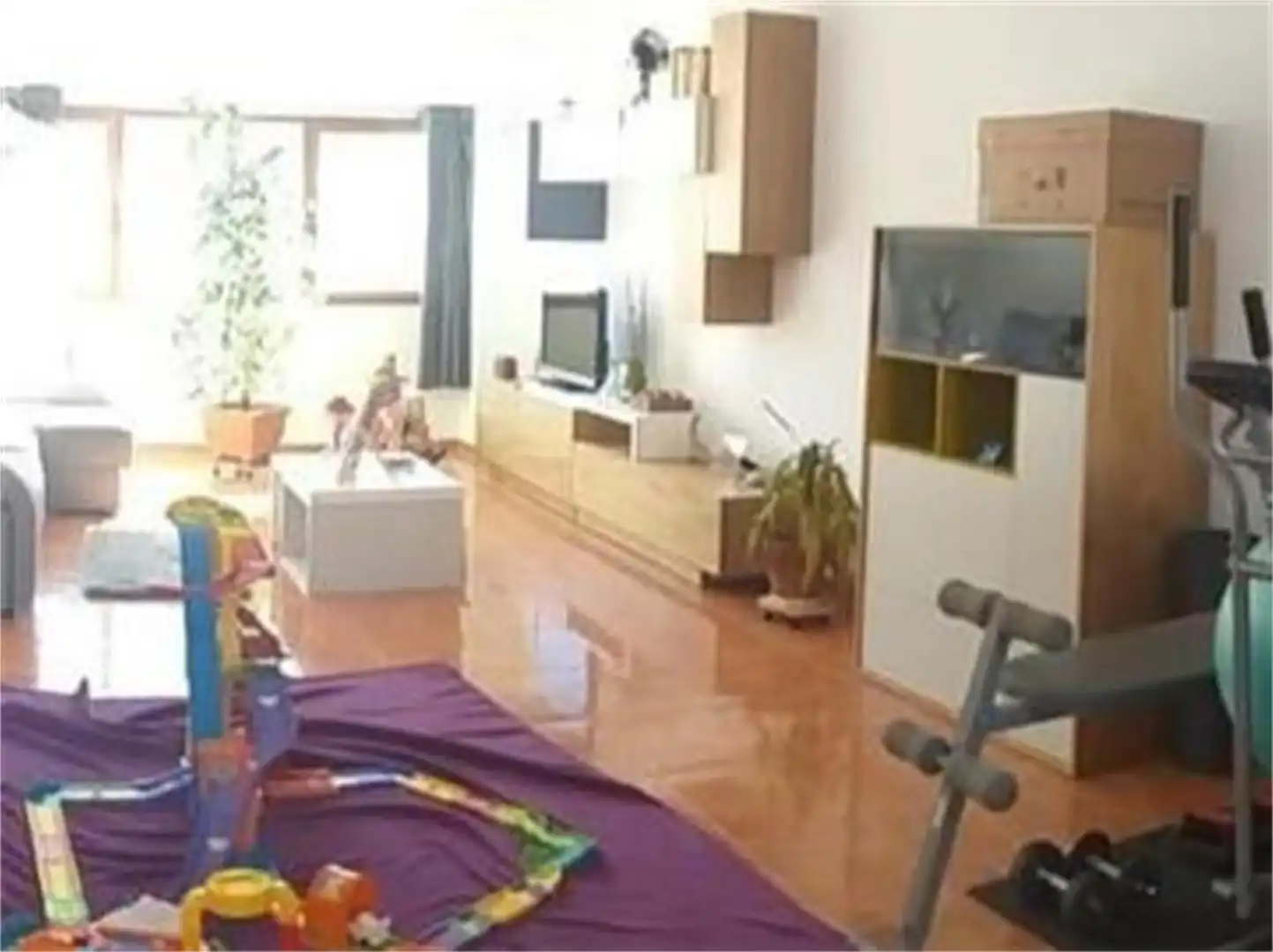 Flat for sale in Carrer Verge de Pallerols, 16, La Sénia Living room of Flat for sale in La Sénia with Air Conditioner, Terrace and Balcony
