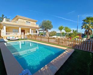 Swimming pool of House or chalet for sale in Fuente Álamo de Murcia  with Air Conditioner, Heating and Private garden