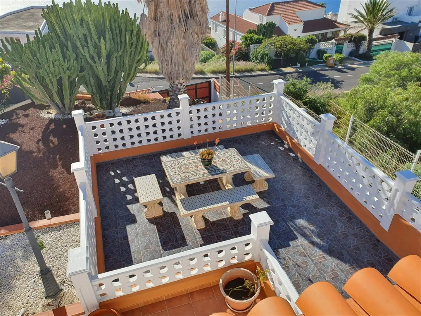 Houses for sale in Calle Drago, Machado - Las Barreras Terrace of Houses for sale in El Rosario with Air Conditioner, Private garden and Parquet flooring