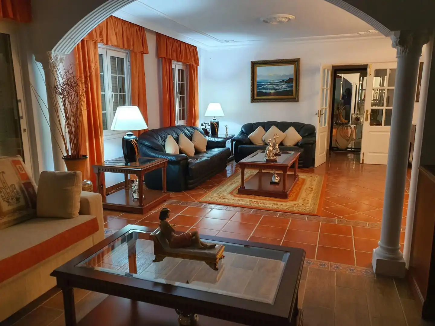 Houses for sale in Calle Drago, Machado - Las Barreras Living room of Houses for sale in El Rosario with Air Conditioner, Private garden and Parquet flooring