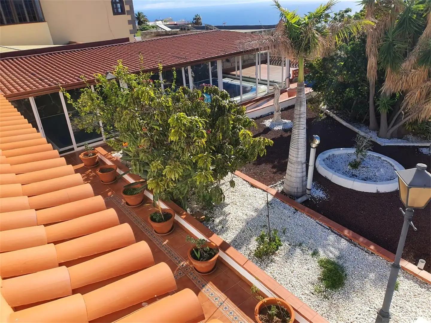Houses for sale in Calle Drago, Machado - Las Barreras Terrace of Houses for sale in El Rosario with Air Conditioner, Private garden and Parquet flooring
